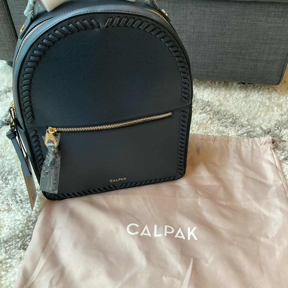 Calpak Kaya Faux Leather Backpack